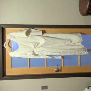 Nwt Sz 10 $2235 Safiyya Draped White Dress